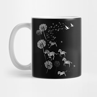 Zebra Delightful Dashes Mug